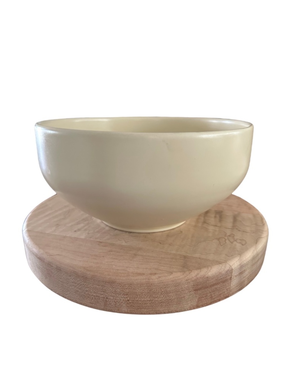 Steelite Folio Alpha-Ceram Bowl Creamy White Porcelain Serving Bowl Thailand
